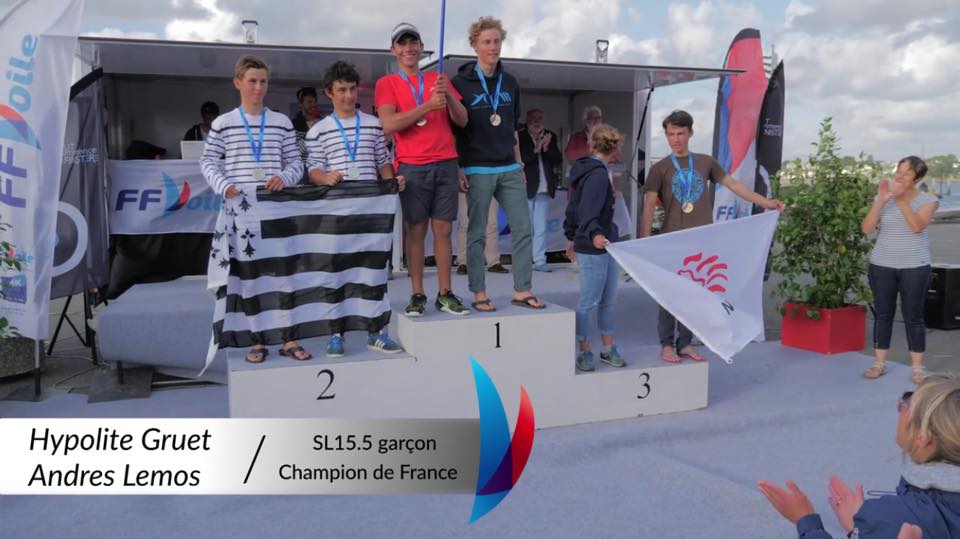 HIPPOLYTE GRUET ET ANDRES LEMOS: CHAMPIONS DE FRANCE EN CATAMARAN SL 15.5