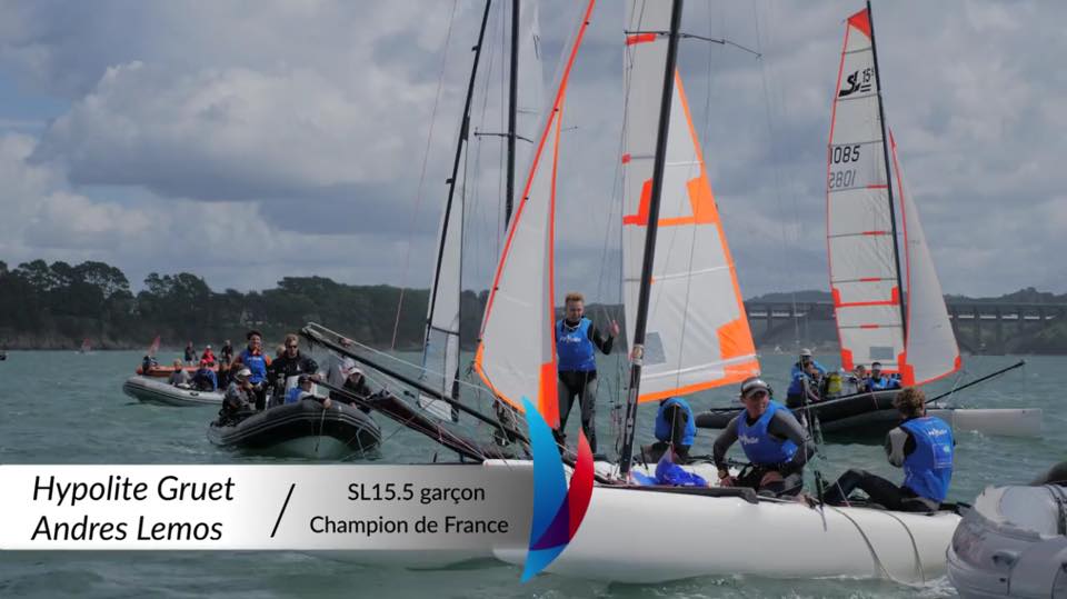 HIPPOLYTE GRUET ET ANDRES LEMOS: CHAMPIONS DE FRANCE EN CATAMARAN SL 15.5